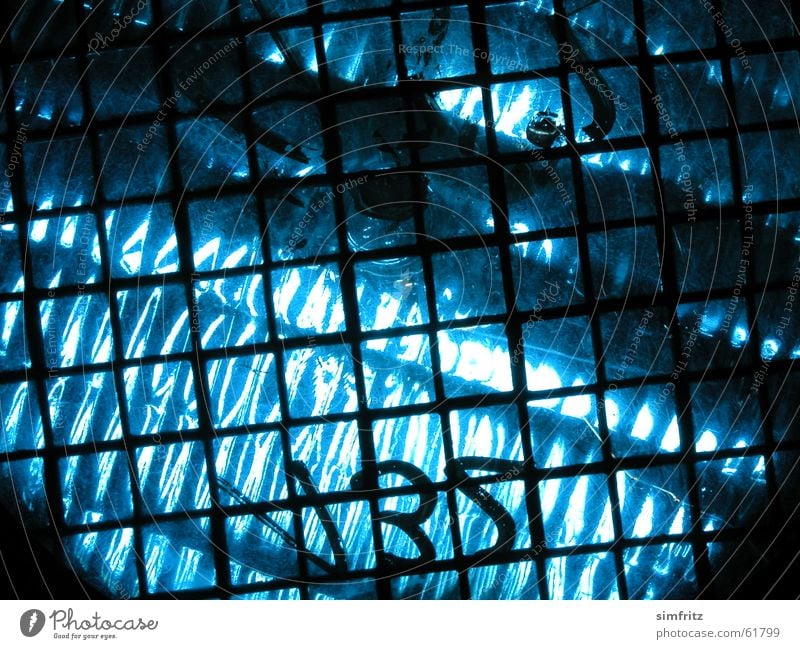 Blue's Grating Light Hot Digits and numbers Lighting Futurism Black Physics Stage Floodlight Stage play Warmth indescribably Close-up theatrical spot
