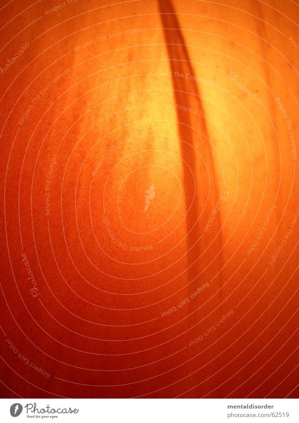 It's orange. Round Lamp - a Royalty Free Stock Photo from Photocase