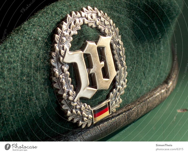 beret badge Things Federal armed forces insignia WachBataillion Watch.