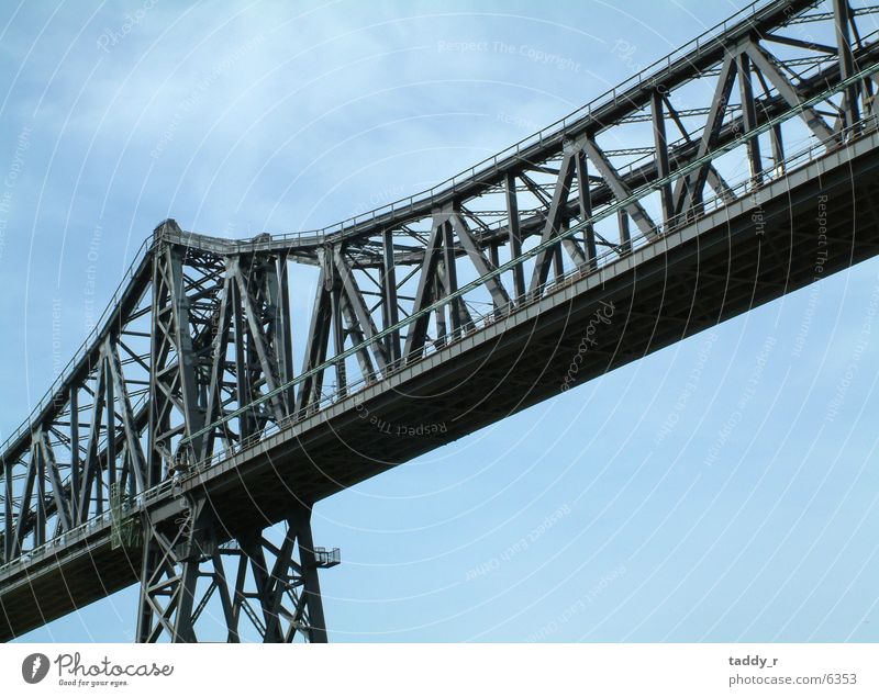 Bridge 1 Steel Gray Railroad Sky