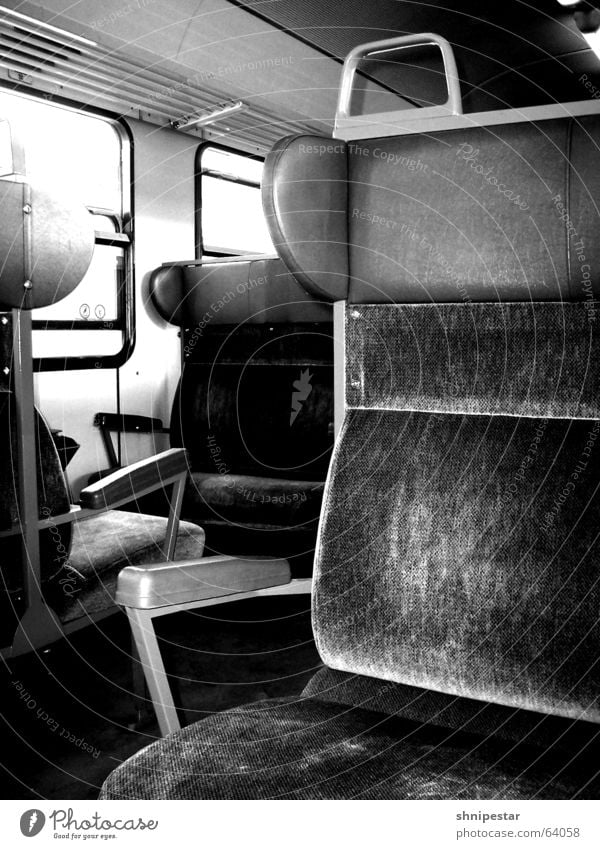 There is a train to nowhere... Railroad Bielefeld Vacation & Travel Loneliness To enjoy Calm Relaxation Empty Train compartment Summer Window Old-school db