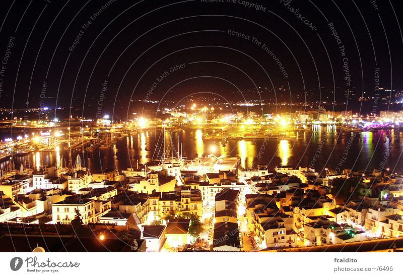 Port Ibiza night Night Night life Europe Gate