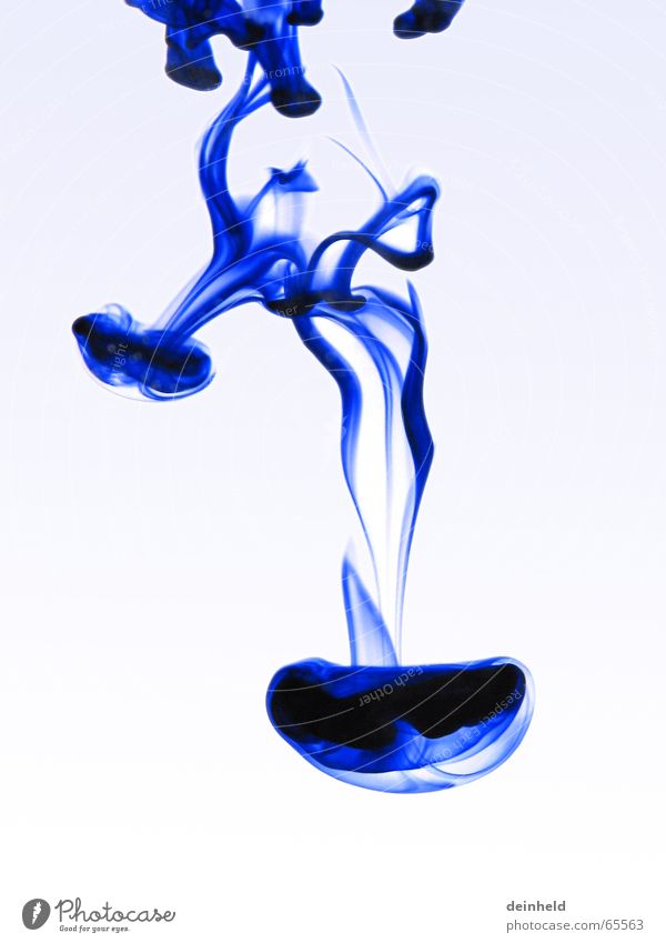 blue Ink Fountain pen Water Drops of water ink drops Write leaky Blue