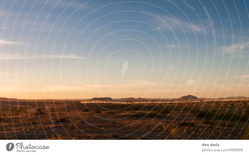 safari Environment Nature Landscape Sand Sky Summer Beautiful weather Desert Namib desert Namibia Africa Deserted Motoring Vehicle jeep Movement Driving