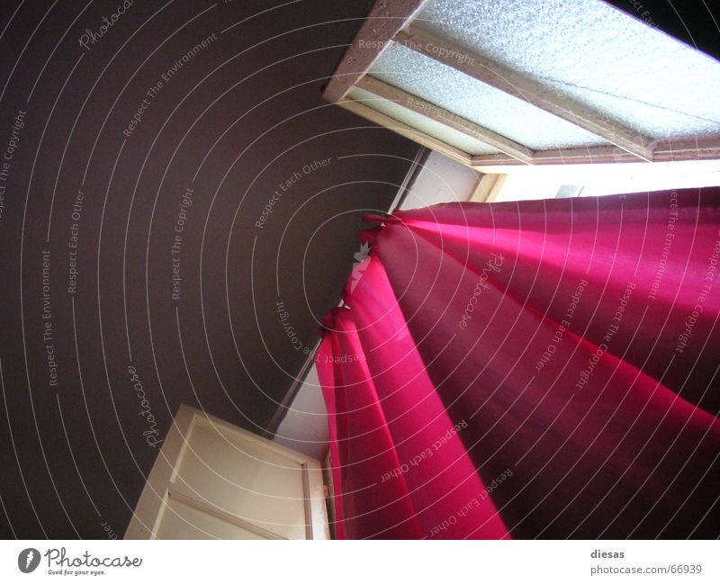 pink curtains Window Curtain Drape Shutter Ceiling Bedroom Interior design Morning Dawn