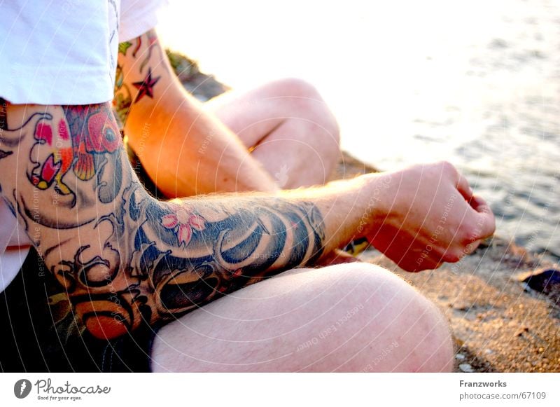 Leg Sleeve Tattoo All In One Sitting