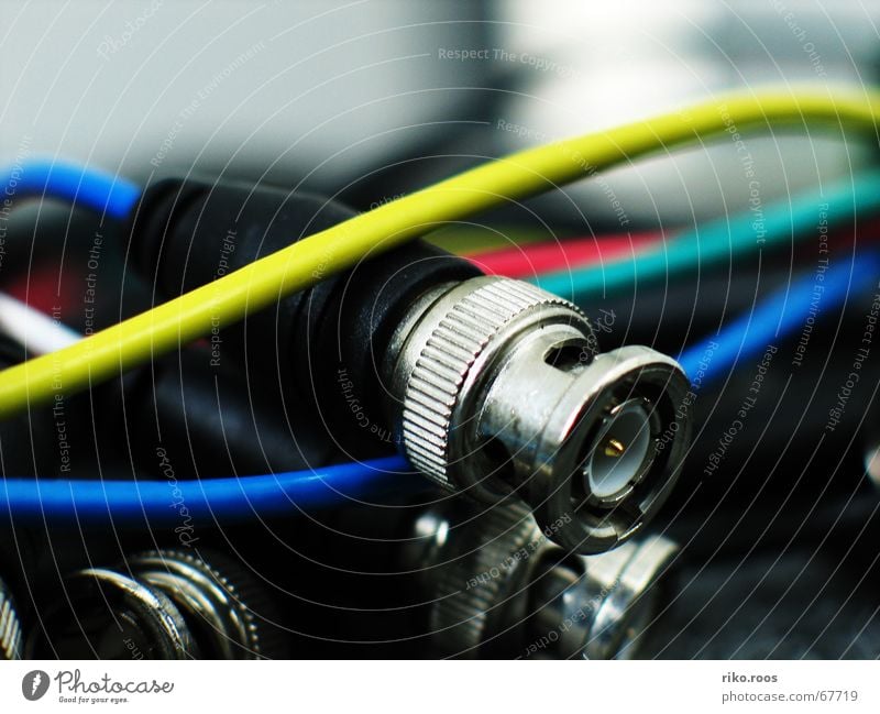 BNC Salad Network connector Technical Electrical equipment Video Terminal connector Muddled Cable Technology Electronics components