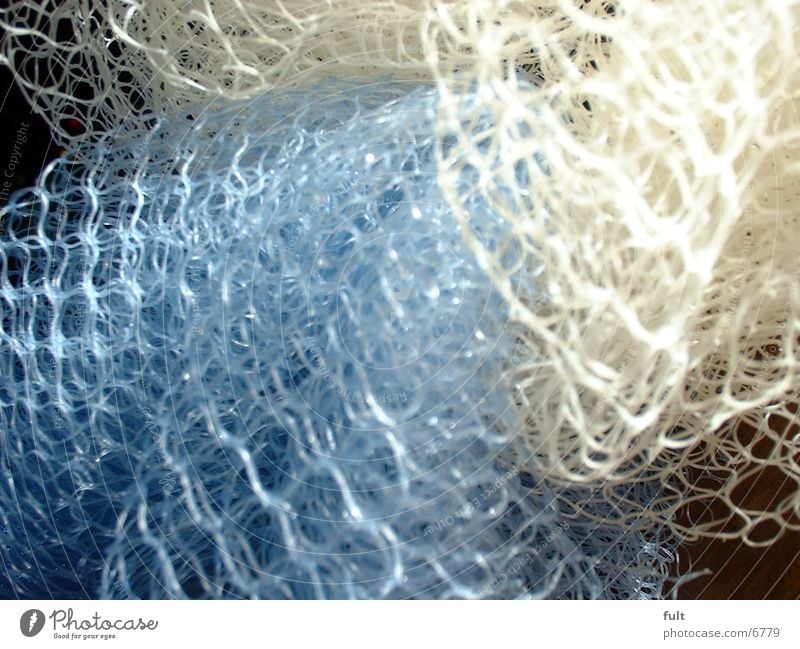 net White Style Things Net Statue Blue Macro (Extreme close-up)