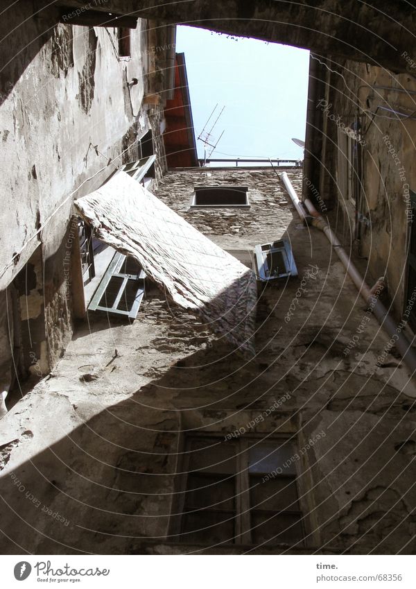 Old Sky Italy Laundry A Royalty Free Stock Photo From Photocase