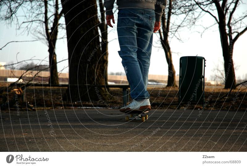 thoughtfully Skateboarding Stand Driving Think Dusk Parking level Backwards Lanes & trails way ponder Evening Coil roll