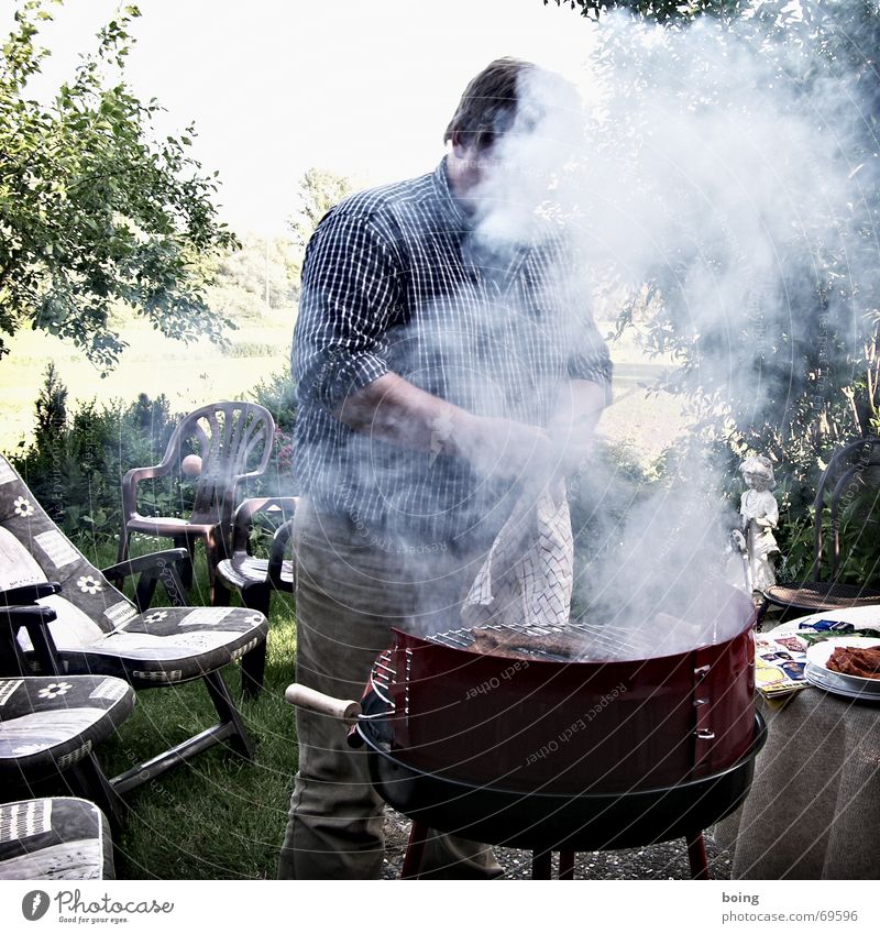 Feng Shui Snack Meat Garden Horticulture Chair Summer Sun deck Smoke Exhaust gas Towel Couch Meadow Clouds Lamb Table Aromatic Slow food Helgoland Neighbor