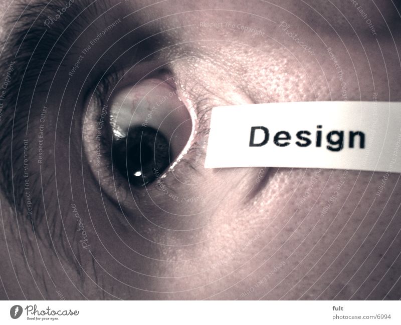 design Design Label Style Man Eyes