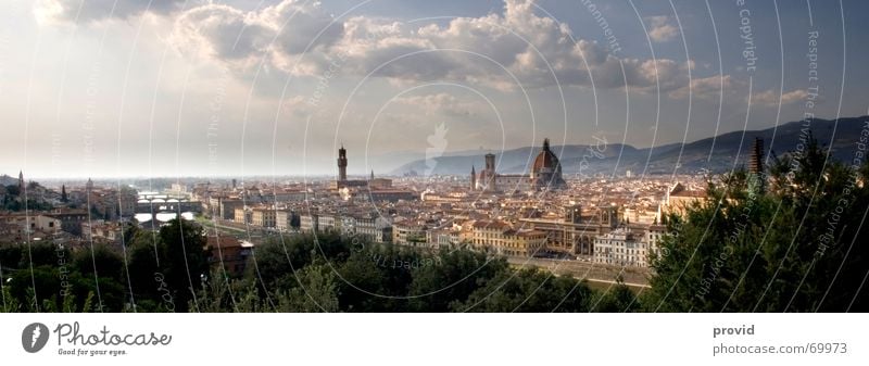 Florence Town Vacation & Travel Italy Panorama (View) Art Culture Dome Religion and faith provid Large Panorama (Format)