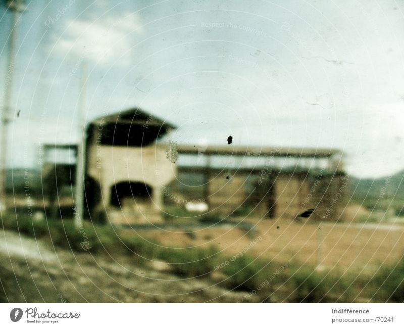 through the window series Vacation & Travel Italy Sky building train dirty Industrial Photography railroad blur motion glass tuscany clouds