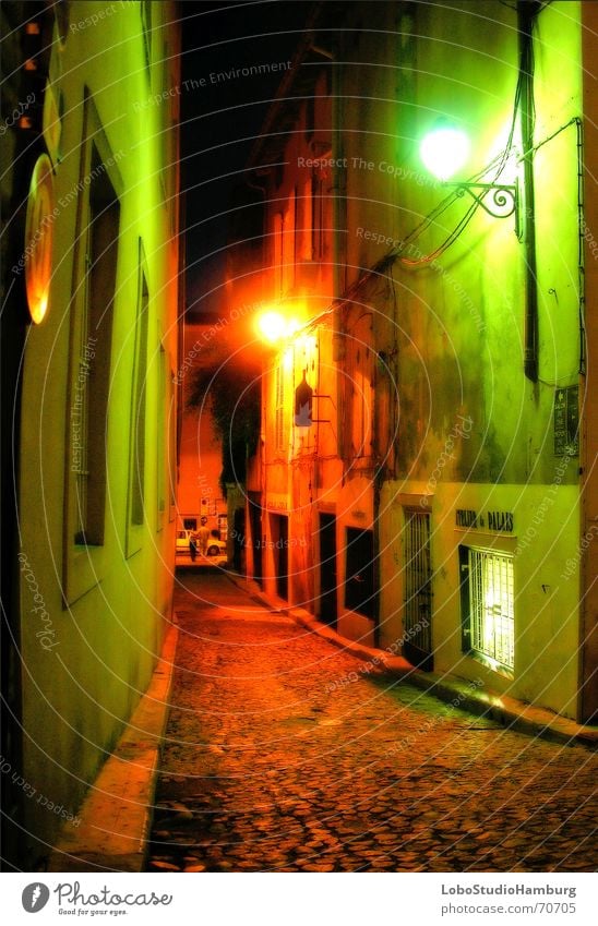 Avignon at night Alley Night Moody France Provence Medieval times Available Light Detective novel