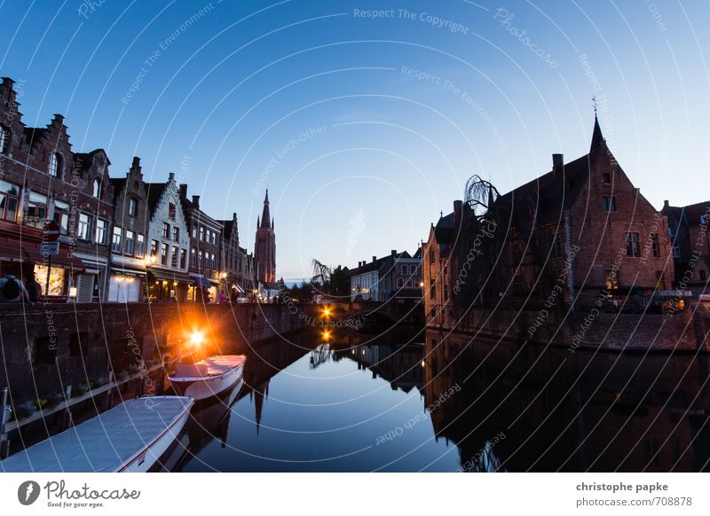 see Bruges... Vacation & Travel Tourism Trip Sightseeing City trip Cloudless sky Brugge Belgium Village Small Town Port City Downtown