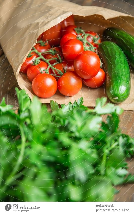 Organic vegetables from the market Vegetable Lettuce Salad Nutrition Shopping Healthy Healthy Eating Kitchen Fresh Green Red Background picture tomato food