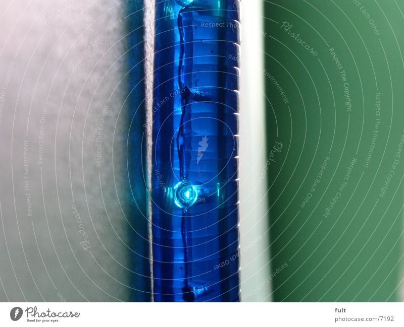 light tube Tube light Macro (Extreme close-up) Green Curved Style Things Blue Plastic Lamp