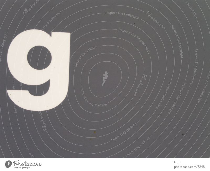 - G - Typography White Gray Media Advertising Characters