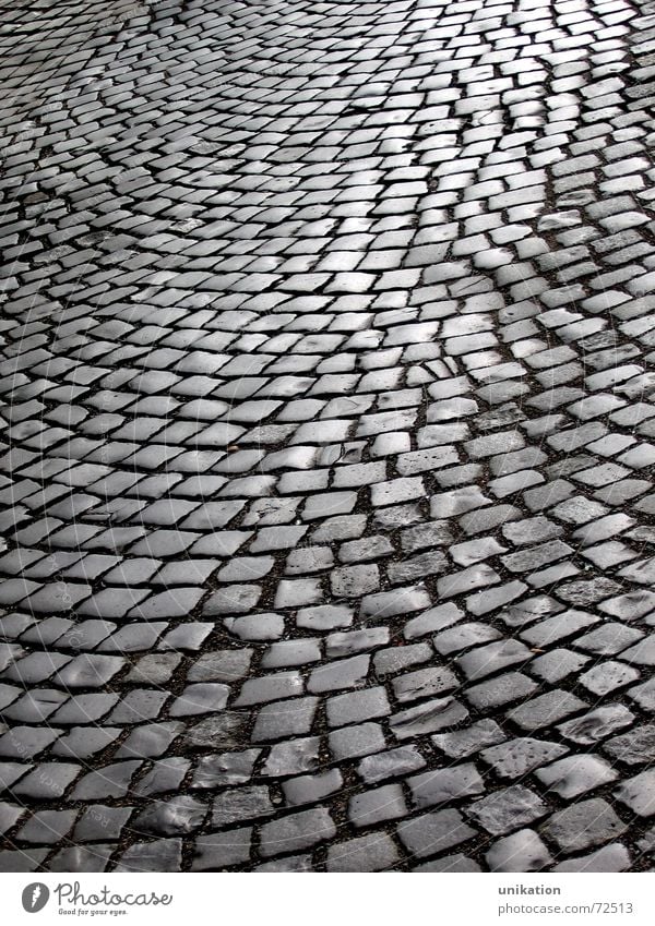 street mosaic Cobblestones Pavement Pattern Mosaic Stone Street Lanes & trails Shadow Structures and shapes Paving stone