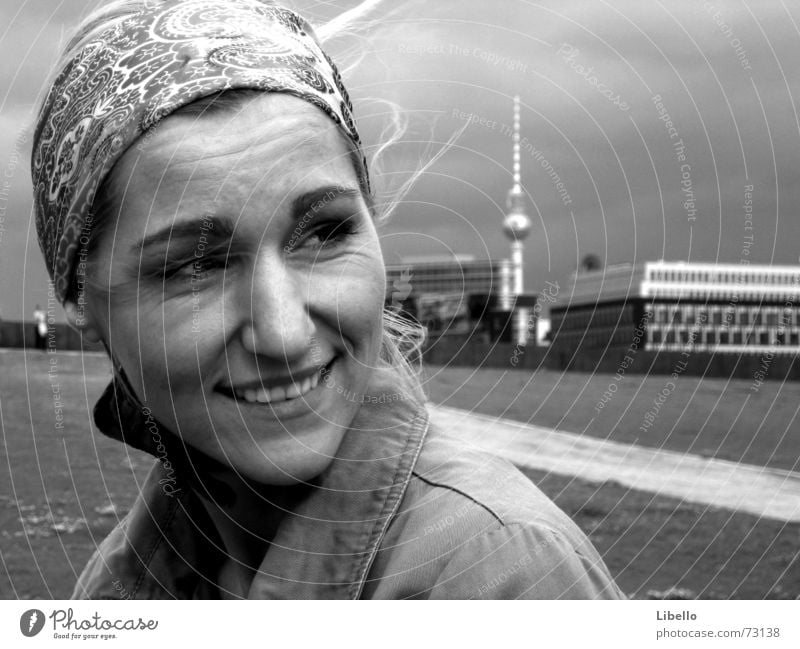 Queen of Berlin Town Grief Goodbye Longing Laughter Berlin TV Tower Far-off places time jump