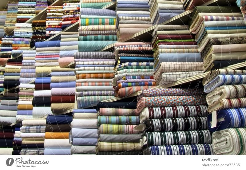 fabric store colors lines texture textile roll Large
