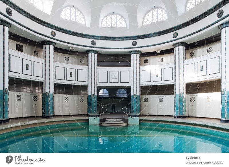 HALLE/S TOUR | bathing with style Elegant Beautiful Healthy Wellness Well-being Relaxation Calm Cure Spa Swimming & Bathing Building Architecture Monument