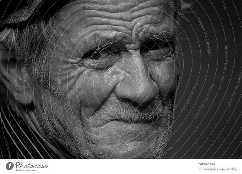agostine Grandfather Time Remember Sensitive Senior citizen Grief Facial hair Man Portrait photograph Face Wrinkles Life Emotions Past Looking Farmer Sadness