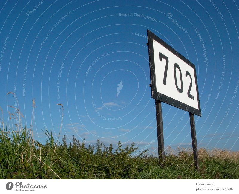 Black and white ! Typography Digits and numbers Signs and labeling Blue Beautiful weather Sky 700 Perspective Symbols and metaphors Meadow Rhine Navigation