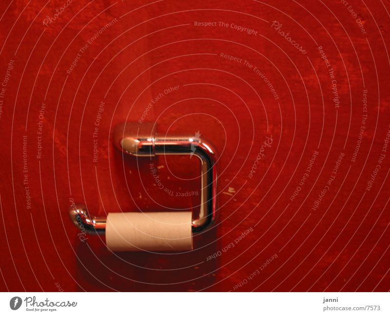 red_clo_roller Red Coil Empty Photographic technology Toilet red phase