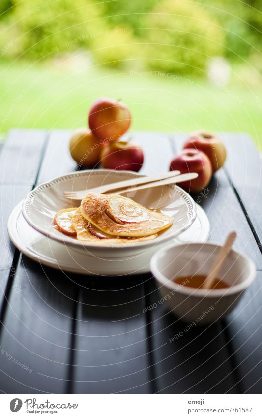 fresh Fruit Apple Dessert Candy Nutrition Slow food Delicious Sweet Pancake Colour photo Interior shot Deserted Day Shallow depth of field