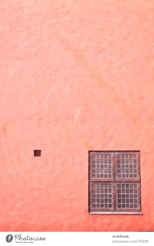 Let your hair down... Wall (barrier) Window Plaster Rung Red Brown Winter Window board Malmo King Scandinavia House (Residential Structure) Building Fairy tale