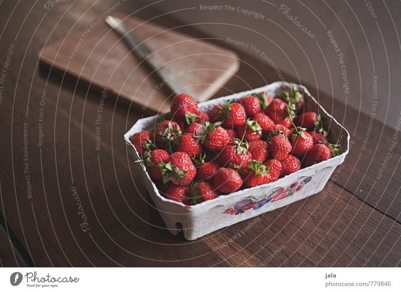 strawberries Food Fruit Strawberry Nutrition Organic produce Vegetarian diet Knives Chopping board Esthetic Fresh Healthy Delicious Natural Appetite