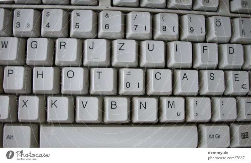 photocase keyboard Letters (alphabet) Things Touch kaz Keyboard