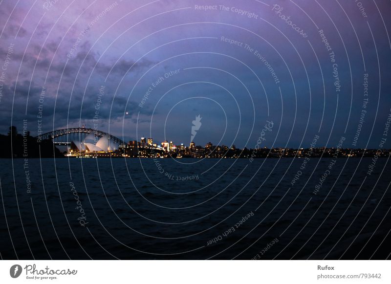 Sydney´s Charm Art Theatre Stage Opera Opera house Orchestra Air Water Sky Night sky Sunrise Sunset Sydney Harbour Australia Town Capital city Port City
