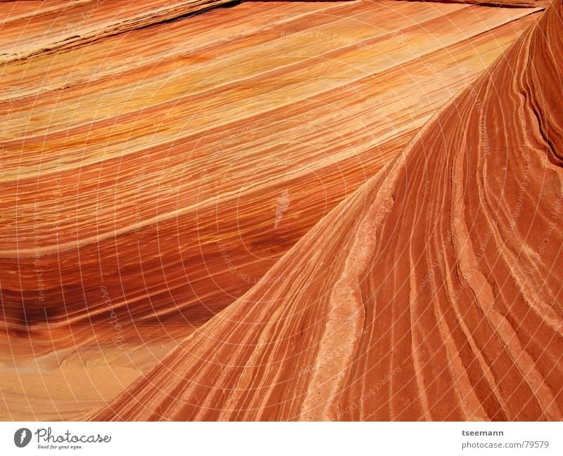 The Wave IV Waves Mountain Earth Sand Canyon Stone Yellow Orange Red Sandstone Old Paria USA Marble pattern structure wave cliffs millions slot canyon