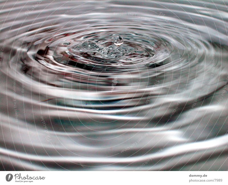 Water games Part 5 Waves Macro (Extreme close-up) Close-up Drops of water Reaction kaz