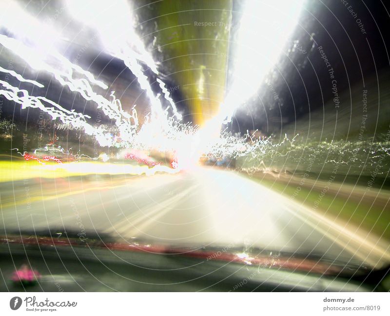 the color of the speed Long Exposure Traffic light Speed Long exposure Colour Car corsa kaz