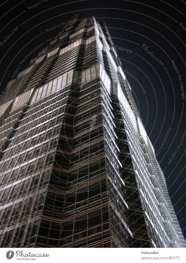 Jin Mao Tower High-rise Asia China Shanghai Hyatt Architecture rich of the middle