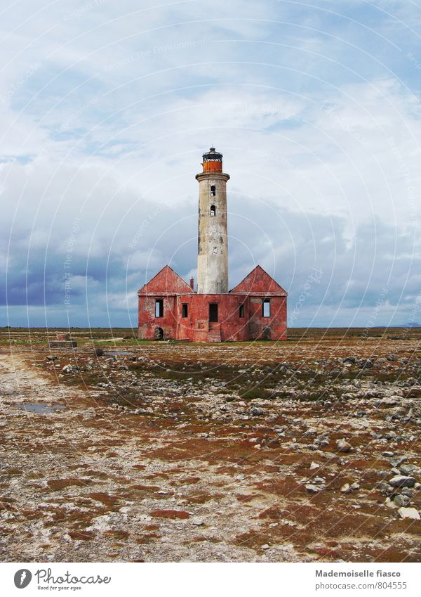 Decaying lighthouse ruin Deserted Ruin Lighthouse Manmade structures Building Stone Sand Old Unwavering Adventure Loneliness Eternity Idyll Nostalgia Calm