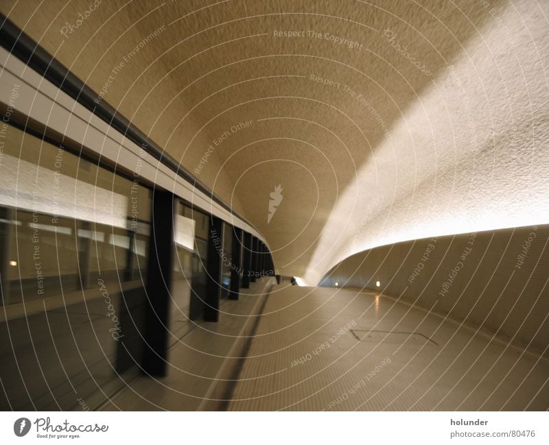 Paris Charles de Gaulle Escalator Light Reflection Interior design Architecture Airport Escape