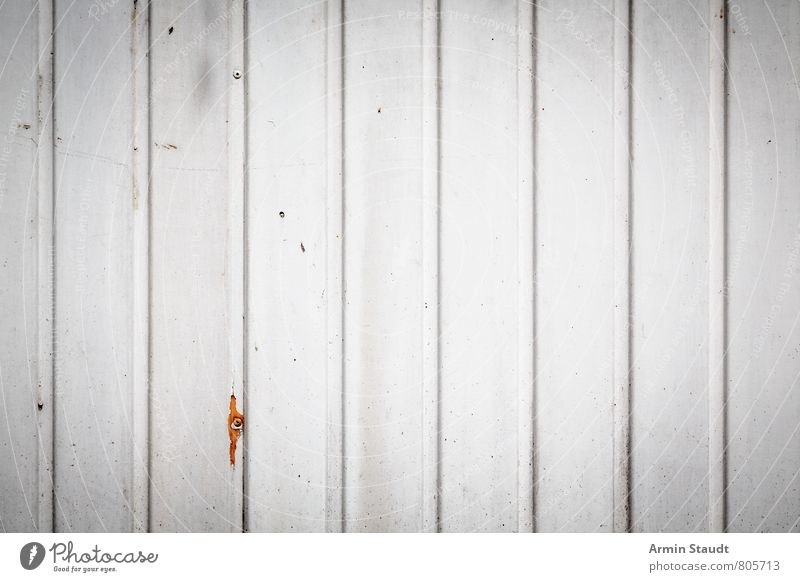 Old white board wall Town Wall (barrier) Wall (building) Facade Wooden wall Authentic Dirty Simple Trashy White Wooden board Varnished Background picture