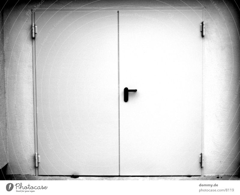 EXIT 2 Way out Architecture Door Black & white photo exit kaz