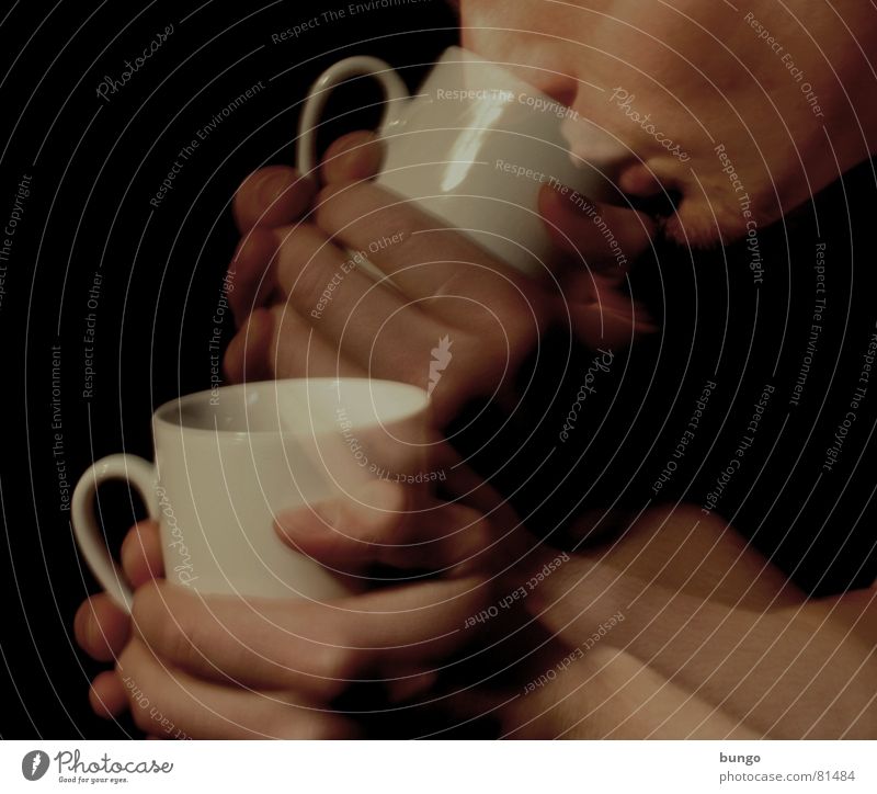 3...2...1...Mine! Cup Hand Fingers Noble Drinking Anticipation Caffeine Alert Thumb Wake up China Hot Physics Joy Beverage Heat Long exposure Action Man Face