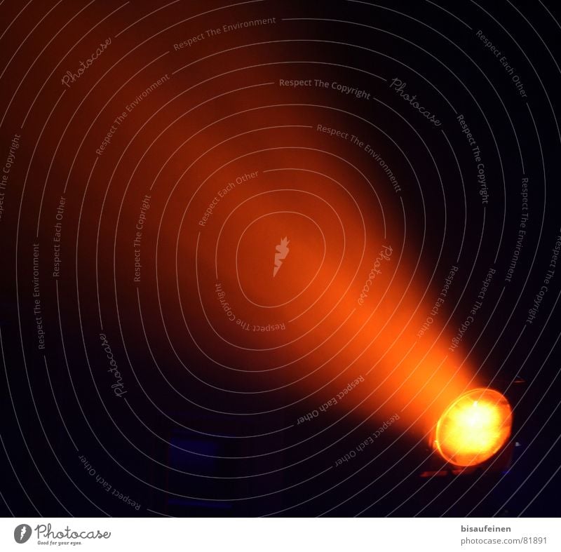 comet Lamp Orange Trajectory UFO Obscure Floodlight Lighting Beam of light space tail Comet