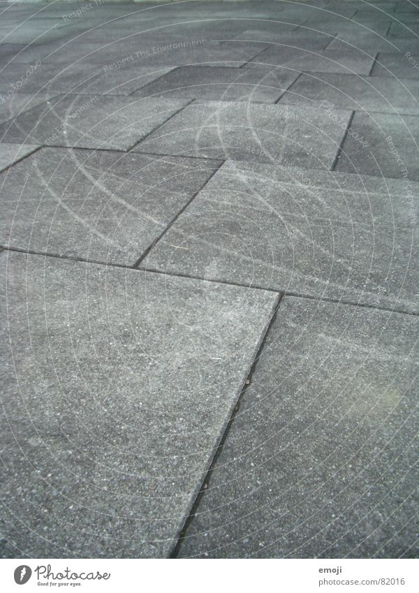 scratch marks Gray Scratch Corner Rectangle Claw mark Paving tiles Scratch mark Tracks Sharp-edged Graphic Black White Stone Minerals Black & white photo strip