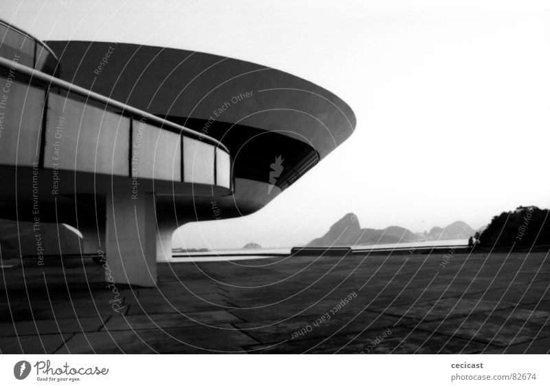 Niemayer's inspiration Rio de Janeiro Brazil Planning The fifties Tension Modern nobody curves landscape perspective space architecture Inspiration imagination