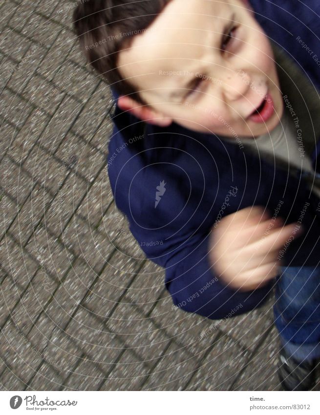 Opinion maker (dynamic style) Portrait photograph Face Flirt Science & Research Child Energy industry Boy (child) Eyes Street Movement Communicate Scream Anger