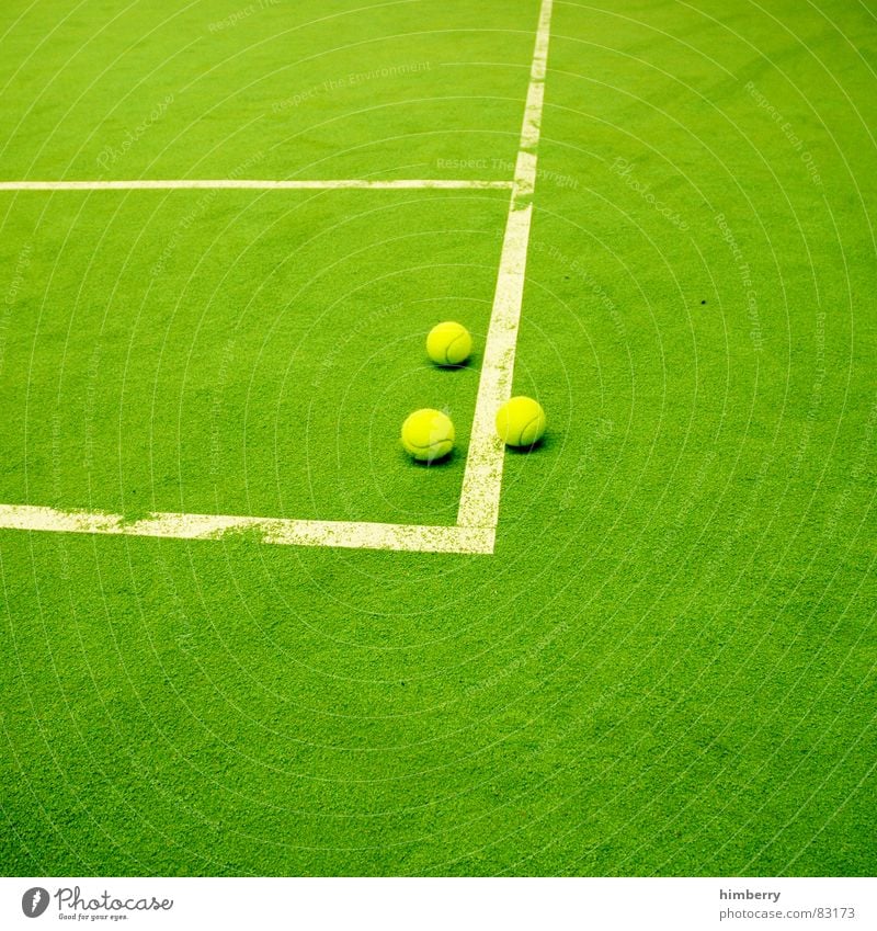 matchballs III Tennis court Sports Green Places Sporting grounds Line Sports club Playing field Green space Playground Joy Leisure and hobbies Sportsperson