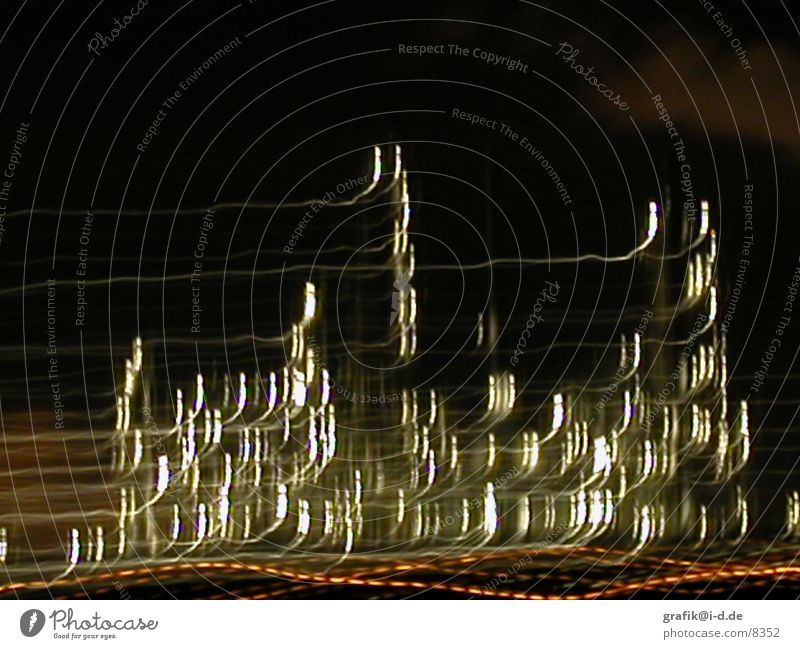 leuna 03 Leuna Night Light Pattern Long exposure House (Residential Structure) Visual spectacle Industrial Photography
